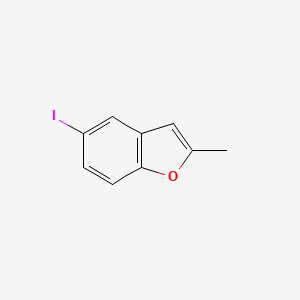 molecular formula C9H7IO B1609017 5-Iodo-2-methylbenzofuran CAS No. 60770-68-5
