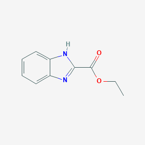 molecular formula C10H10N2O2 B160902 ethyl 1H-benzo[d]imidazole-2-carboxylate CAS No. 1865-09-4
