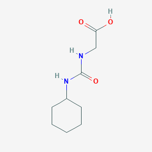 molecular formula C9H16N2O3 B1609025 N-[(Cyclohexylamino)carbonyl]glycine CAS No. 33557-91-4