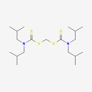 molecular formula C19H38N2S4 B1609029 Lead ionophore II CAS No. 90276-58-7