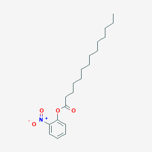 molecular formula C20H31NO4 B1609033 (2-nitrophenyl) Tetradecanoate CAS No. 59986-46-8