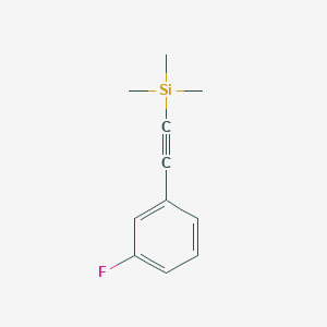 1-[(Trimethylsilyl)ethynyl]-3-fluorobenzene