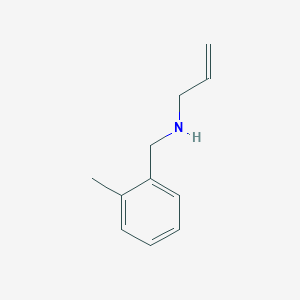 molecular formula C11H15N B1609045 N-(2-methylbenzyl)prop-2-en-1-amine CAS No. 243462-40-0