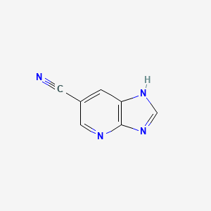 3H-Imidazo[4,5-b]pyridine-6-carbonitrile
