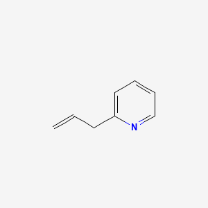 molecular formula C8H9N B1609052 2-Allylpyridine CAS No. 2835-33-8