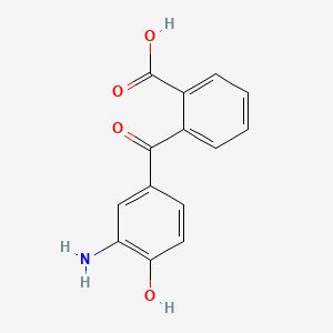 2-(3-Amino-4-hydroxybenzoyl)benzoic acid