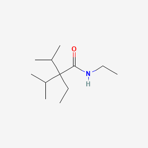 n-Ethyl-2,2-diisopropylbutanamide
