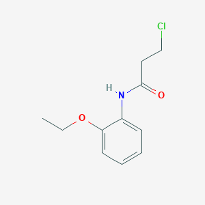 3-chloro-N-(2-ethoxyphenyl)propanamide