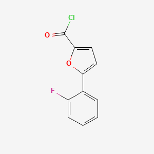 5-(2-fluorophenyl)furan-2-carbonyl Chloride