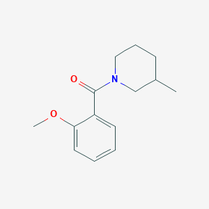 molecular formula C14H19NO2 B1609095 (2-Methoxyphenyl)(3-methylpiperidin-1-yl)methanone CAS No. 560098-24-0