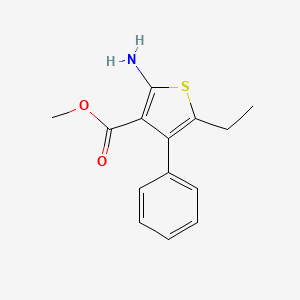 Methyl 2-amino-5-ethyl-4-phenylthiophene-3-carboxylate