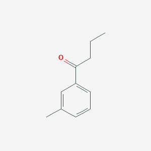 molecular formula C11H14O B1609107 1-(3-Methylphenyl)butan-1-one CAS No. 21550-12-9