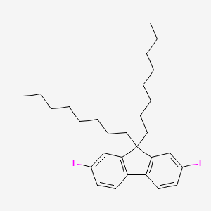 molecular formula C29H40I2 B1609113 2,7-Diiodo-9,9-dioctyl-9H-fluorene CAS No. 278176-06-0