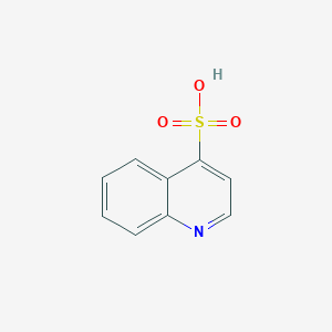 molecular formula C9H7NO3S B1609114 Quinoline-4-sulfonic Acid CAS No. 6046-42-0