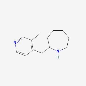molecular formula C13H20N2 B1609120 2-[(3-Methylpyridin-4-yl)methyl]azepane CAS No. 881040-70-6