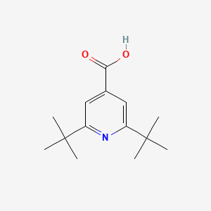 molecular formula C14H21NO2 B1609122 2,6-Di-tert-butylisonicotinic acid CAS No. 191478-92-9