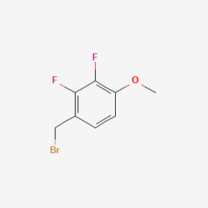 molecular formula C8H7BrF2O B1609125 2,3-Difluoro-4-methoxybenzyl bromide CAS No. 689254-23-7