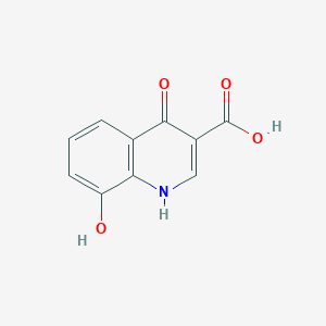 molecular formula C10H7NO4 B1609126 4,8-Dihydroxyquinoline-3-carboxylic acid CAS No. 1131580-58-9