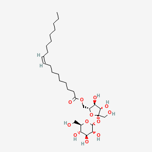 alpha-D-Glucopyranoside, 6-O-((9Z)-1-oxo-9-octadecenyl)-beta-D-fructofuranosyl