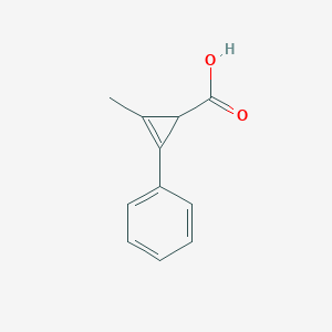 2-Methyl-3-phenyl-2-cyclopropene-1-carboxylic acid