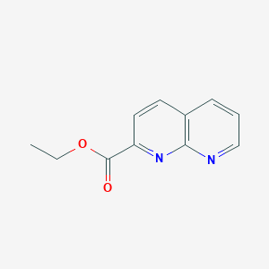 molecular formula C11H10N2O2 B1609171 Ethyl 1,8-naphthyridine-2-carboxylate CAS No. 388565-59-1
