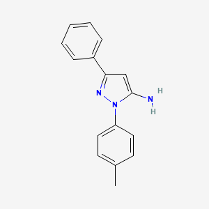 1-(4-methylphenyl)-3-phenyl-1H-pyrazol-5-amine