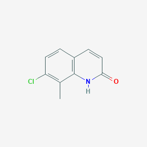7-Chloro-8-methylquinolin-2(1H)-one