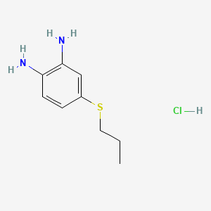 4-(Propylthio)benzene-1,2-diamine hydrochloride
