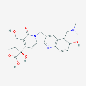 molecular formula C23H25N3O6 B160920 Topotecan acid sodium salt CAS No. 132877-29-3