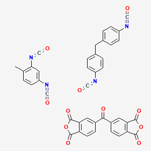 2,4-Diisocyanato-1-methylbenzene;5-(1,3-dioxo-2-benzofuran-5-carbonyl)-2-benzofuran-1,3-dione;1-isocyanato-4-[(4-isocyanatophenyl)methyl]benzene