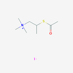 molecular formula C8H18INOS B160921 2-Acetylthiopropyltrimethylammonium iodide CAS No. 1866-17-7