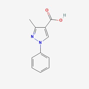 3-methyl-1-phenyl-1H-pyrazole-4-carboxylic acid