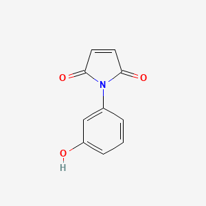 molecular formula C10H7NO3 B1609216 N-(3-hydroxyphenyl)maleimide CAS No. 63381-38-4