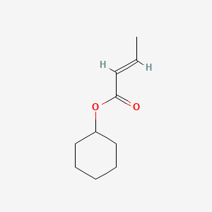 molecular formula C10H16O2 B1609219 Cyclohexyl crotonate CAS No. 31416-78-1