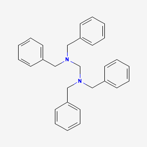 molecular formula C29H30N2 B1609237 N,N,N',N'-四苄基甲烷二胺 CAS No. 58288-30-5