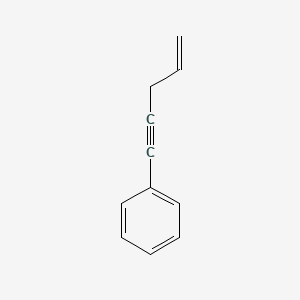 molecular formula C11H10 B1609239 Pent-4-en-1-ynylbenzene CAS No. 4289-20-7