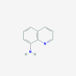 molecular formula C9H8N2 B160924 8-氨基喹啉 CAS No. 578-66-5