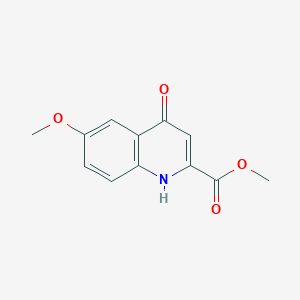 Methyl 6-methoxy-4-oxo-1,4-dihydroquinoline-2-carboxylate