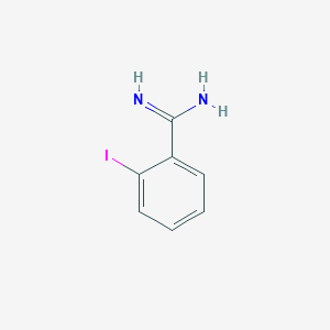 molecular formula C7H7IN2 B1609244 2-Iodobenzenecarboximidamide CAS No. 885953-16-2