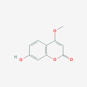 molecular formula C10H8O4 B1609255 7-Hydroxy-4-methoxychromen-2-one CAS No. 65692-17-3