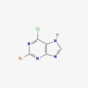 molecular formula C5H2BrClN4 B1609280 2-Bromo-6-chloro-9h-purine CAS No. 500797-85-3