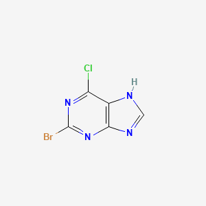 molecular formula C5H2BrClN4 B1609280 2-Bromo-6-chloro-purine CAS No. 500797-85-3