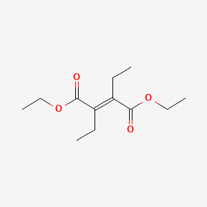 molecular formula C12H20O4 B1609290 Diethyl 2,3-diethyl-2-butenedioate CAS No. 54369-24-3