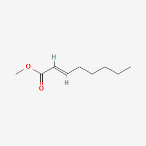 molecular formula C9H16O2 B1609320 2-Octenoic acid, methyl ester CAS No. 2396-85-2