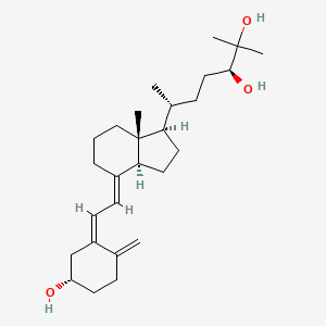 molecular formula C27H44O3 B1609332 (24S)-24,25-Dihydroxycholecalciferol CAS No. 55700-58-8