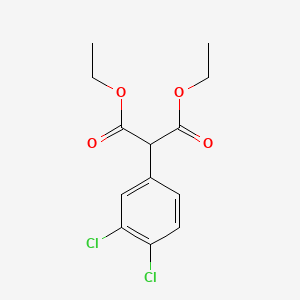 molecular formula C13H14Cl2O4 B1609339 Diethyl 2-(3,4-dichlorophenyl)malonate CAS No. 28751-26-0