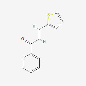molecular formula C13H10OS B1609349 2-Propen-1-one, 1-phenyl-3-(2-thienyl)- CAS No. 2910-81-8
