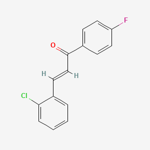 B1609351 2-Chloro-4'-fluorochalcone CAS No. 28081-11-0