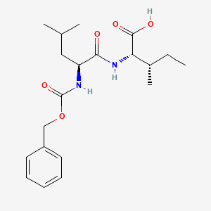 molecular formula C20H30N2O5 B1609367 N-(N-((Phenylmethoxy)carbonyl)-L-leucyl)-L-isoleucine CAS No. 42537-96-2