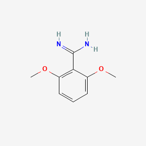 molecular formula C9H12N2O2 B1609378 2,6-Dimethoxy-benzamidine CAS No. 885957-17-5